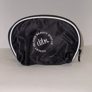 Dibs Desert Island Beauty Status Makeup Or Toiletry Bag Black